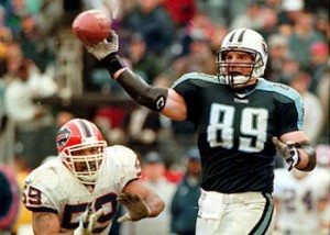 "To this day I’m not convinced Frank Wychek’s pass wasn’t a forward lateral." (AP Photo/Buffalo News, James P. McCoy) "To this day I’m not convinced Frank Wychek’s pass wasn’t a forward lateral." (AP Photo/Buffalo News, James P. McCoy)