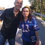 @brianmoorman stopped by! Here he is, posing with @leslieanne94.