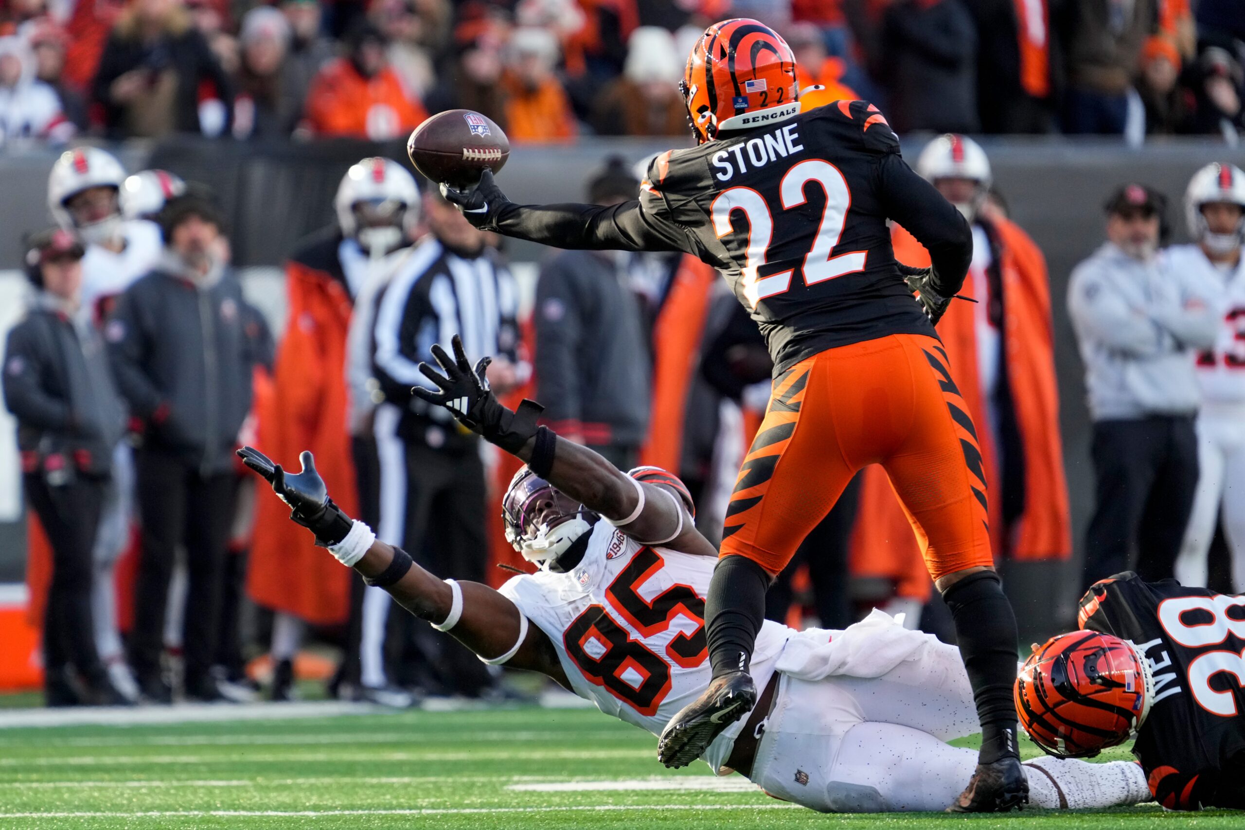 No Stone Left Unturned: Searching for stability, Bills safety Geno Stone hopes collegiate connections paved his way home